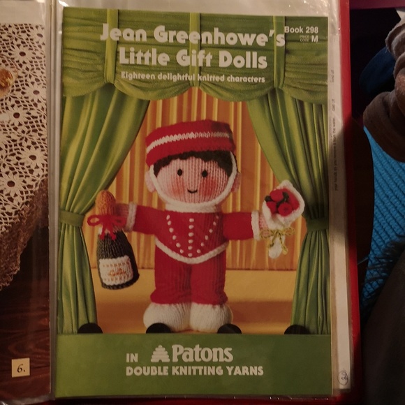 Vintage Knitting Pattern File Book with Patterns w Room for Additional Patterns - Picture 10 of 13